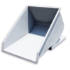 Supplywise tipper bin similar to the Caslad steel tipper bin with forklift entry, 188x100x92 cm, 226kg.