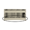 Supplywise bolted shelving kick plate, similar to the Kk Shelving beige painted steel bin front for bolted shelving, 914 x 50mm.