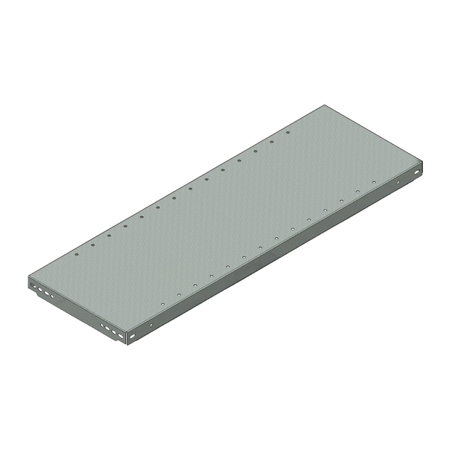 Supplywise bolted shelving steel shelf, similar to the Dexion galvanised steel bolted shelving shelf, 914 x 381 mm, 160kg load.