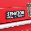 Supply-Wise lockable 3-drawer steel tool chest similar to the Cashbuild red steel 3-drawer lockable tool chest with cantilever tray