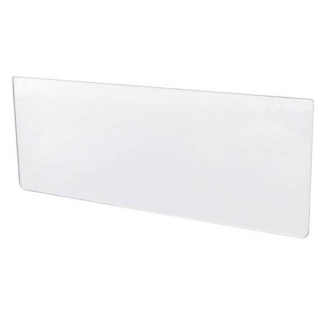 Supplywise clear plastic drawer dividers for small parts cabinets similar to the Mica clear plastic drawer dividers 133 x 50 mm, pack of five