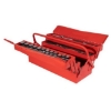 Supplywise's 54-piece engineers tool kit similar to the Linvar 54-piece engineers tool kit in red steel cantilever box