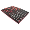 Supplywise 25-piece maintenance tool kit with laser-cut foam inlay similar to the Game 25-piece maintenance tool kit with laser-cut foam inlay.