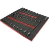Supply Wise 16-piece ratcheting spanner set with foam inlay similar to the Sa Ladder 16-piece ratcheting combination spanner set in foam inlay.
