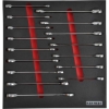Supplywise 16-piece ratcheting spanner set with foam inlay similar to the Sa Ladder 16-piece ratcheting combination spanner set in foam inlay.