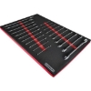 Supply Wise 21-piece open-ended spanner set with foam inlay similar to the Trojan Trolley 21-piece open-ended spanner set with red foam inlay