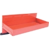 Supplywise magnetic parts tray for automotive repair similar to the Mica medium steel magnetic parts tray with three rubber-coated magnets.