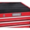 Supply-Wise 7-drawer heavy duty tool roller cabinet similar to the Linvar red steel 7-drawer lockable tool cabinet on castors.
