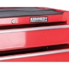 Supply-Wise lockable heavy-duty 3-drawer steel roller cabinet similar to the Chamberlains red steel 3-drawer lockable roller cabinet on wheels, 75kg capacity