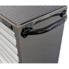 Supply-Wise stainless steel roller cabinet 7 drawers similar to the Castor And Ladder stainless steel 7-drawer roller tool cabinet with lock and castors.