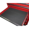 Supplywise's heavy duty 3-drawer steel tool chest similar to the Castor And Ladder red steel 3-drawer tool chest with castors, 245kg capacity