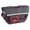 Supplywise heavy duty tool basket with shoulder strap similar to the Castor And Ladder black pvc and metal tool basket with shoulder strap and cover.