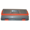 Supply Wise Lockable plastic tool box similar to the Sa Ladder lockable plastic toolbox with eight-compartment tote tray.