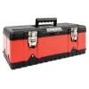 Supply Wise portable PVC tool tote for hand tools similar to the Buco red and black pvc tool tote with removable organiser