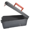 Supply Wise's waterproof plastic tool case for power tools similar to the Trojan Trolley black and red waterproof lockable plastic tool case with carry handle
