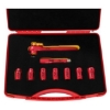 Supply Wise VDE insulated reversible ratchet set 1000 V similar to the Sa Ladder red 9-piece 1000 v insulated reversible ratchet set in case