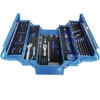 Supplywise 76-piece professional mechanic tool kit similar to the Castor And Ladder blue 76-piece steel cantilever toolbox with tools