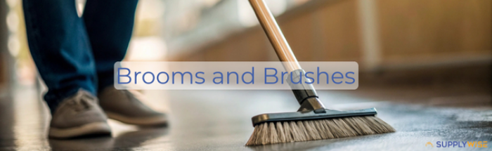 Keep Your Space Spotless: The Benefits of Supplywise’s Brooms and Brushes