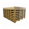 Supplywise ISPM15 pine export crate 50x50x50cm similar to the Elite Pallet Services slatted pine shipping crate 50x50x50cm, 4-way forklift entry