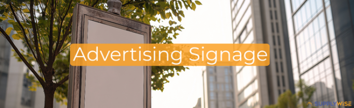 Boost Your Brand Visibility with Advertising Signage from Supplywise
