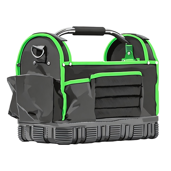 Professional tool totes and bags for SA industrial workers, electricians and technicians requiring portable organised tool storage solutions.