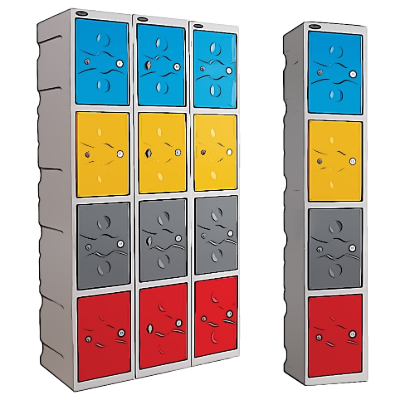 Plastic locker