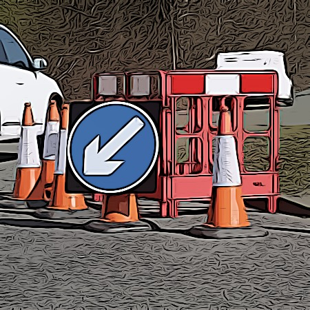 Traffic cones are one of the most flexible traffic management tools.